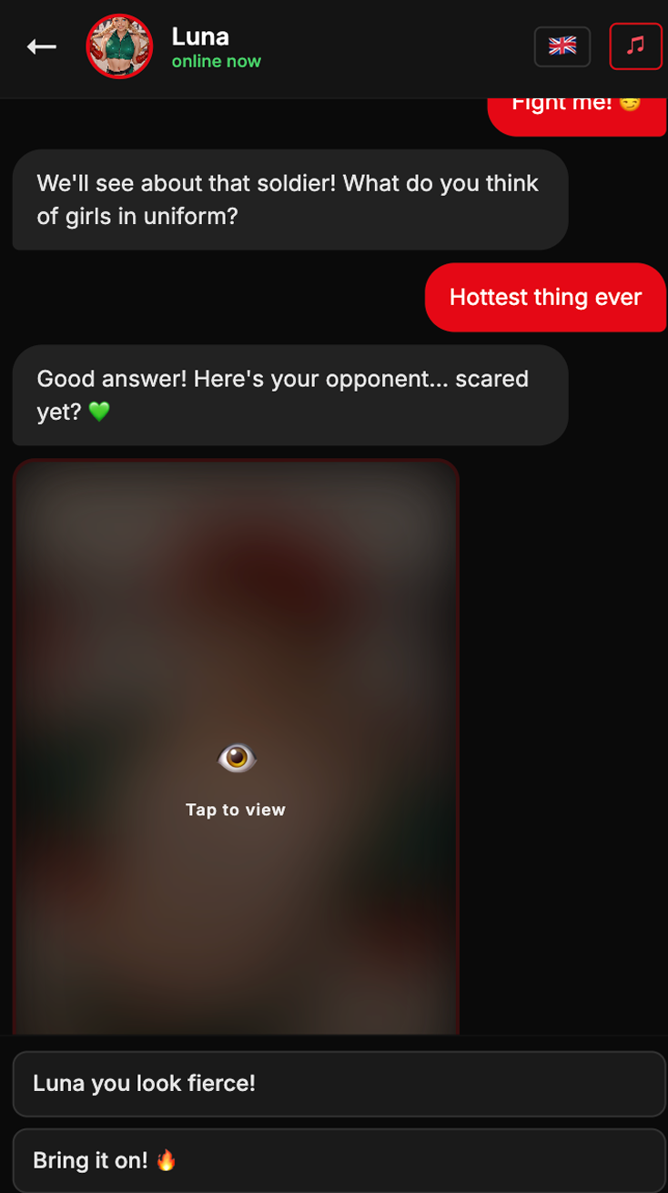 Screenshot 4 for Lilith Chat - Adult Free Demo +18