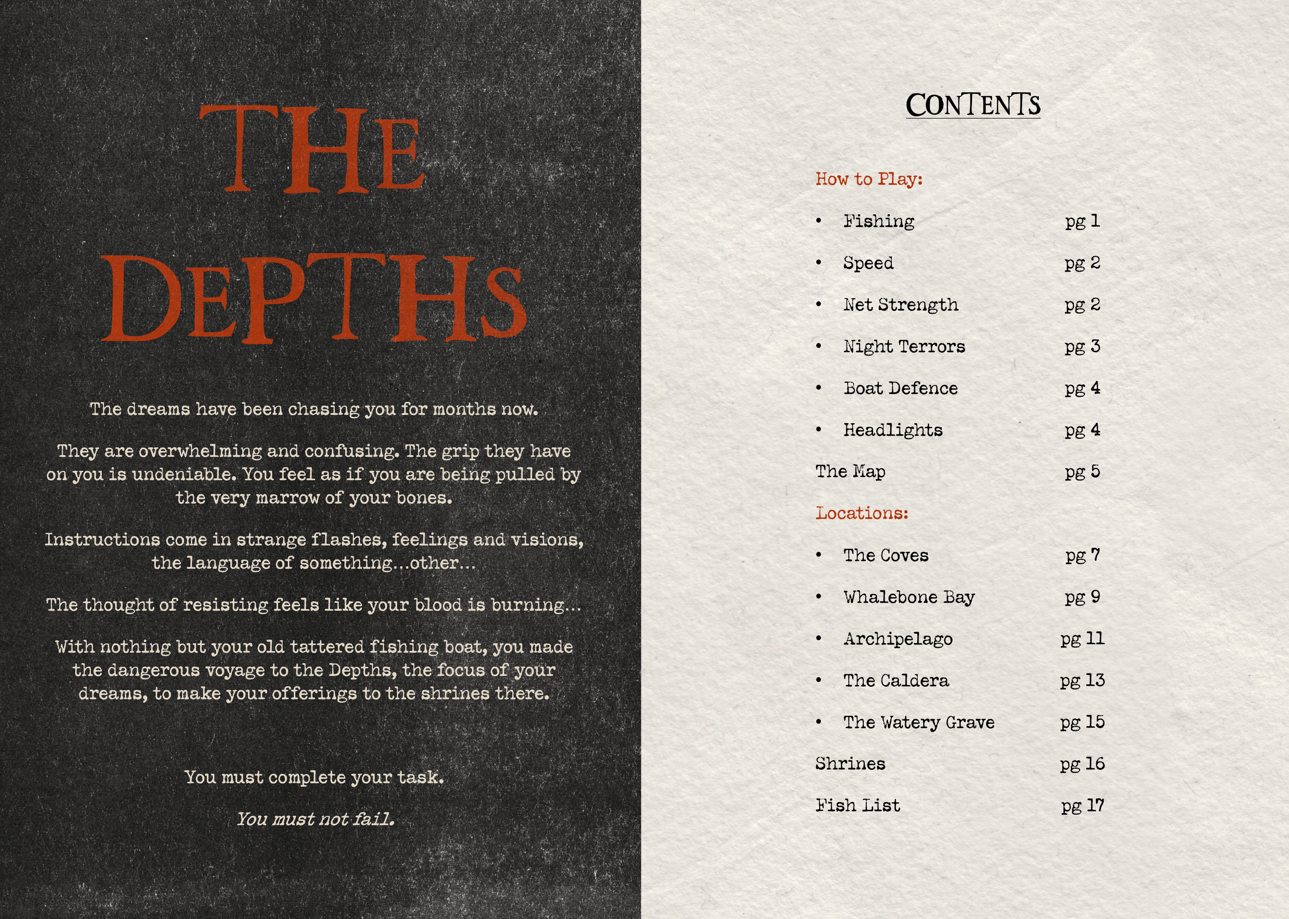Screenshot 3 for THE DEPTHS: A Dredge Inspired Tabletop Game