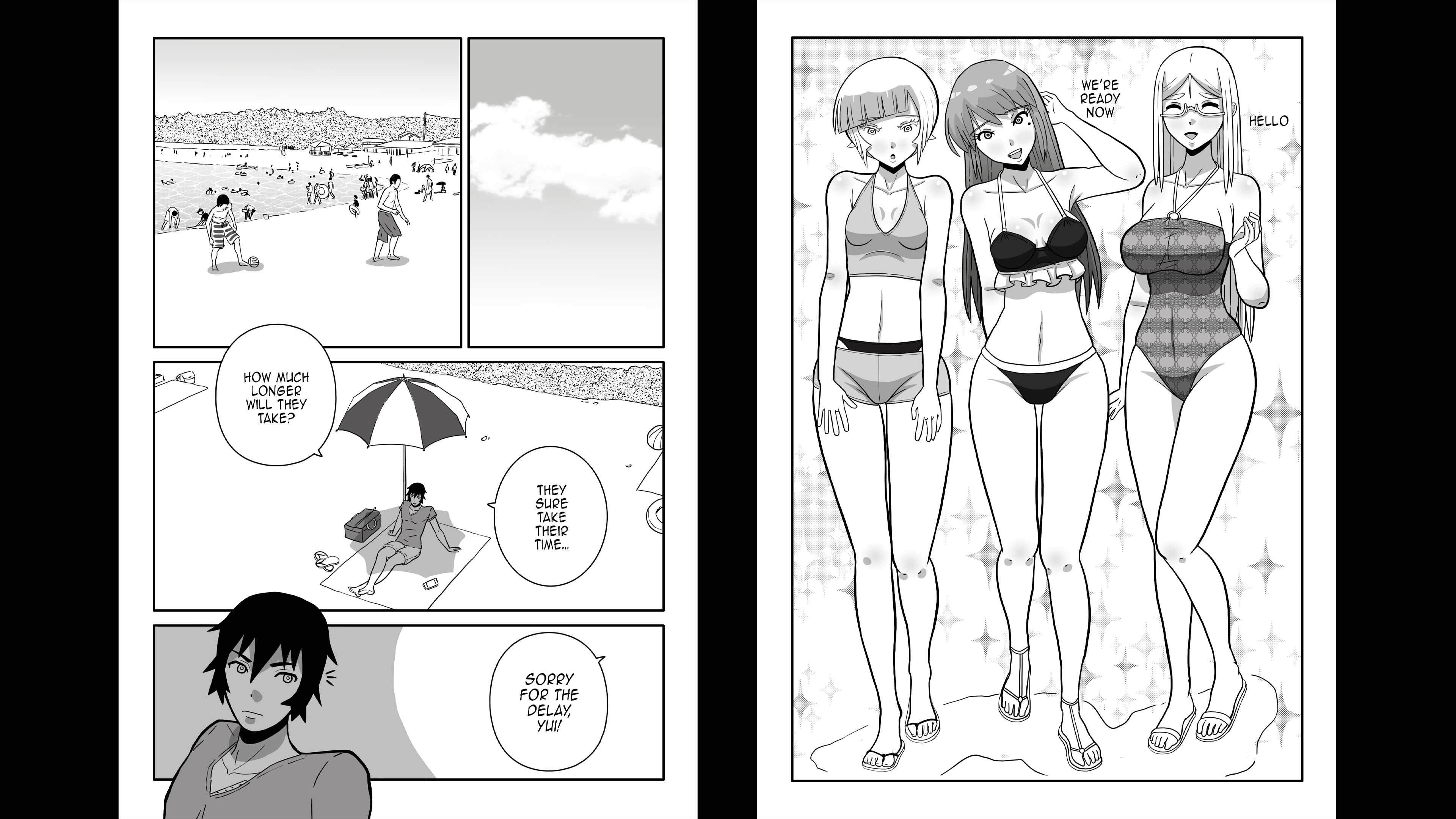 Screenshot 5 for Three Superpowered Girls Moved In With Me After Saving the World! - Chapter 3