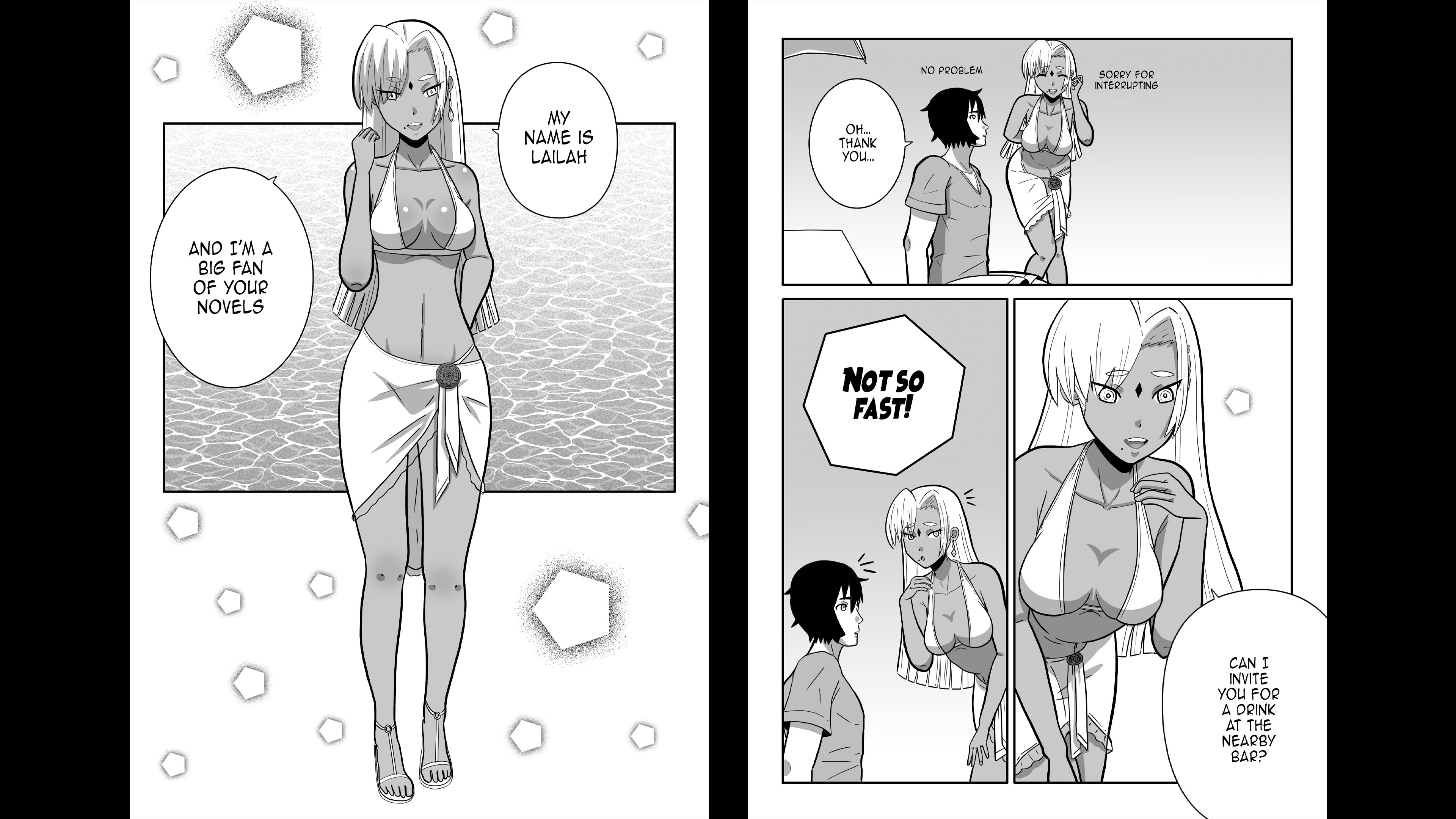 Screenshot 6 for Three Superpowered Girls Moved In With Me After Saving the World! - Chapter 3