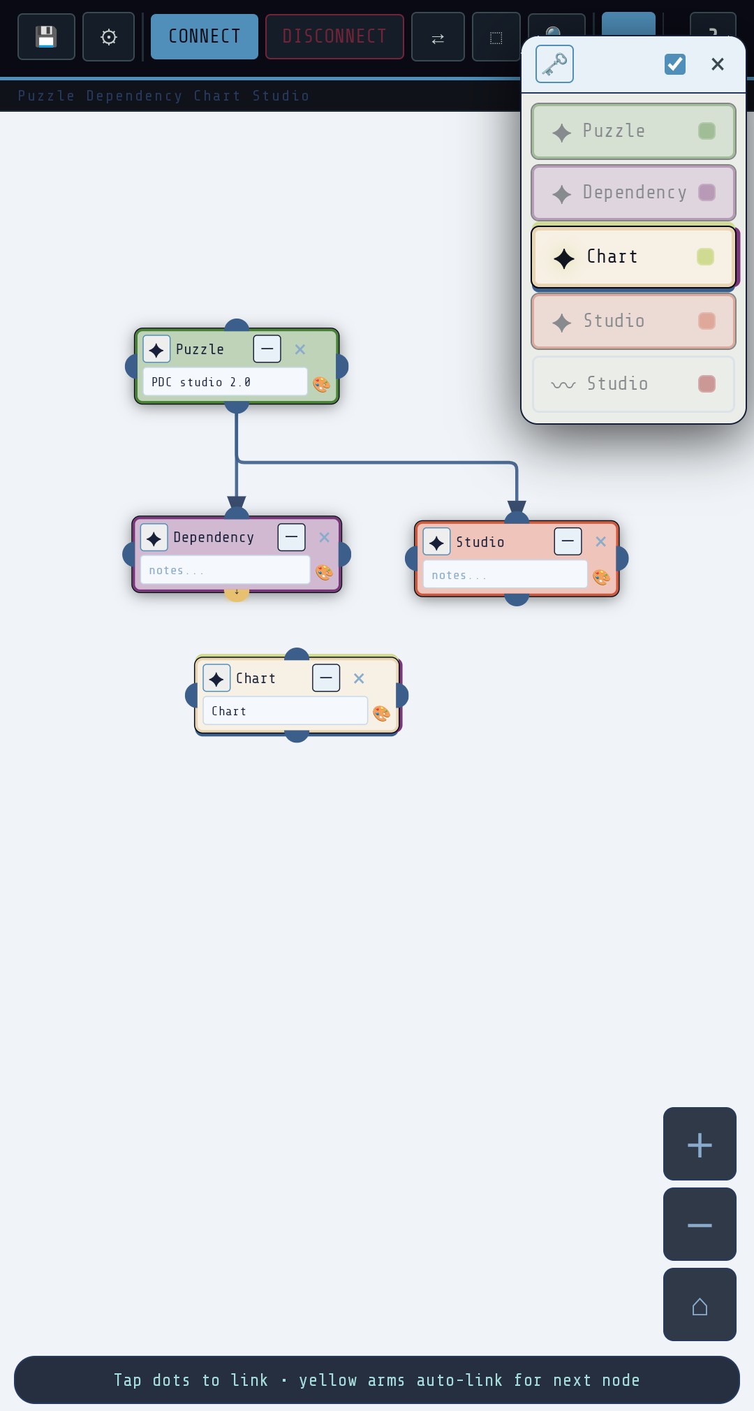 Screenshot 3 for Puzzle Dependency Chart Studio (v2.0)