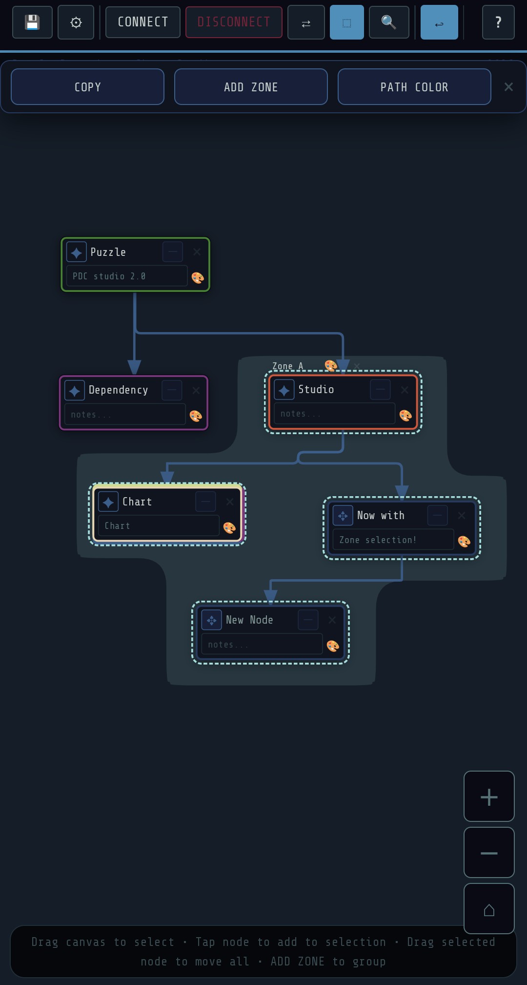 Screenshot 5 for Puzzle Dependency Chart Studio (v2.0)