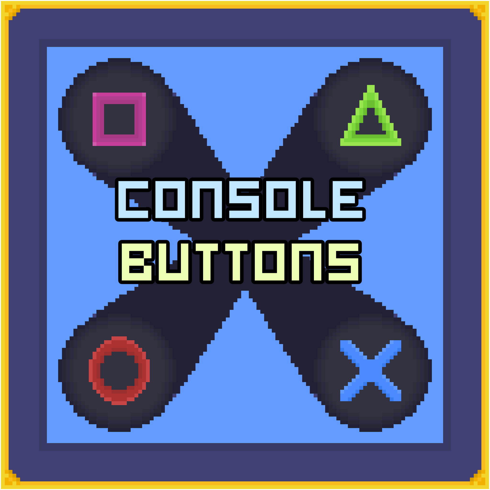 Console Buttons Pack by Youssef