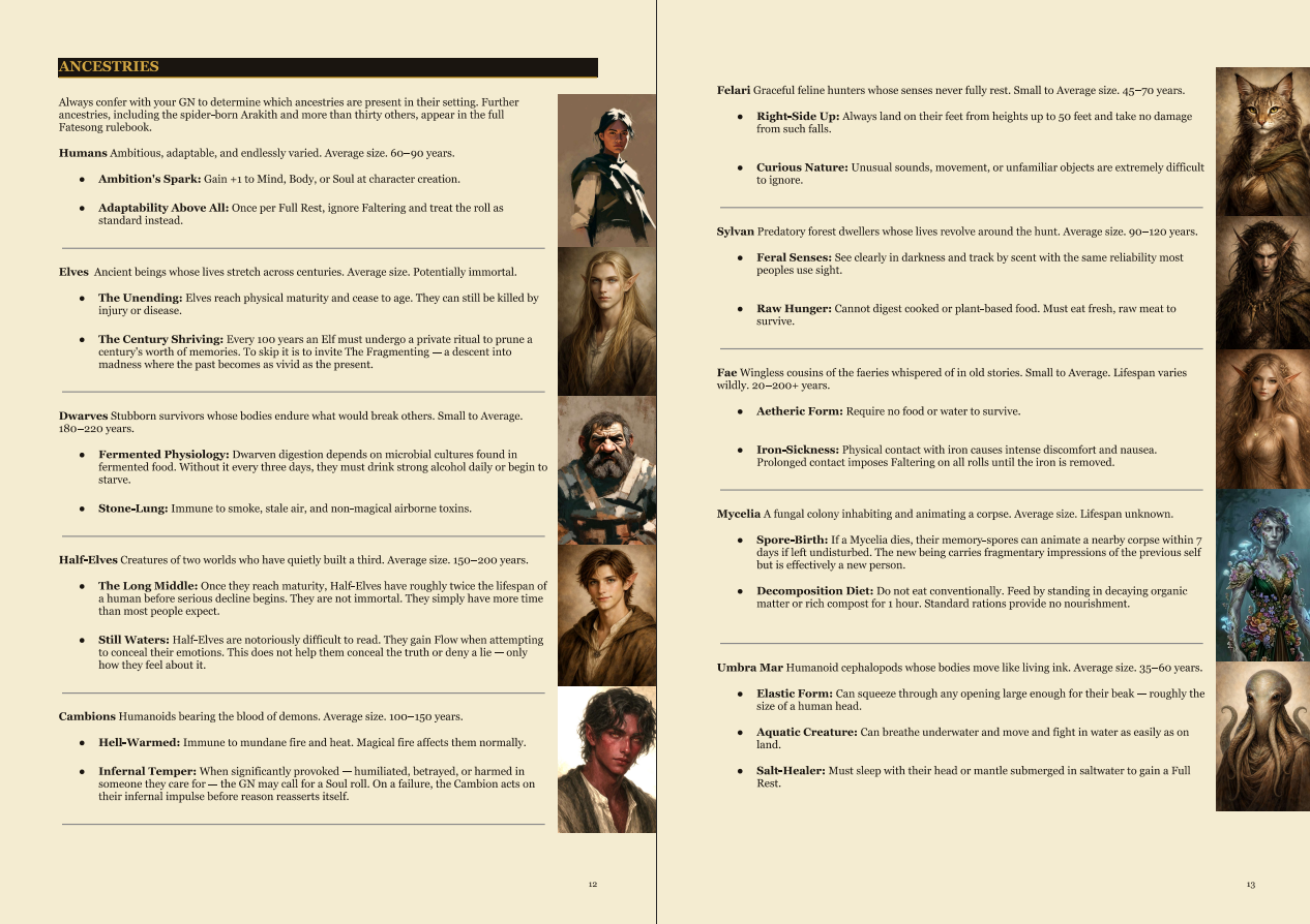 Screenshot 2 for Fatesong: First Verse — Level 1 Edition
