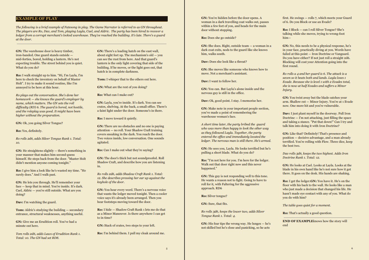 Screenshot 3 for Fatesong: First Verse — Level 1 Edition