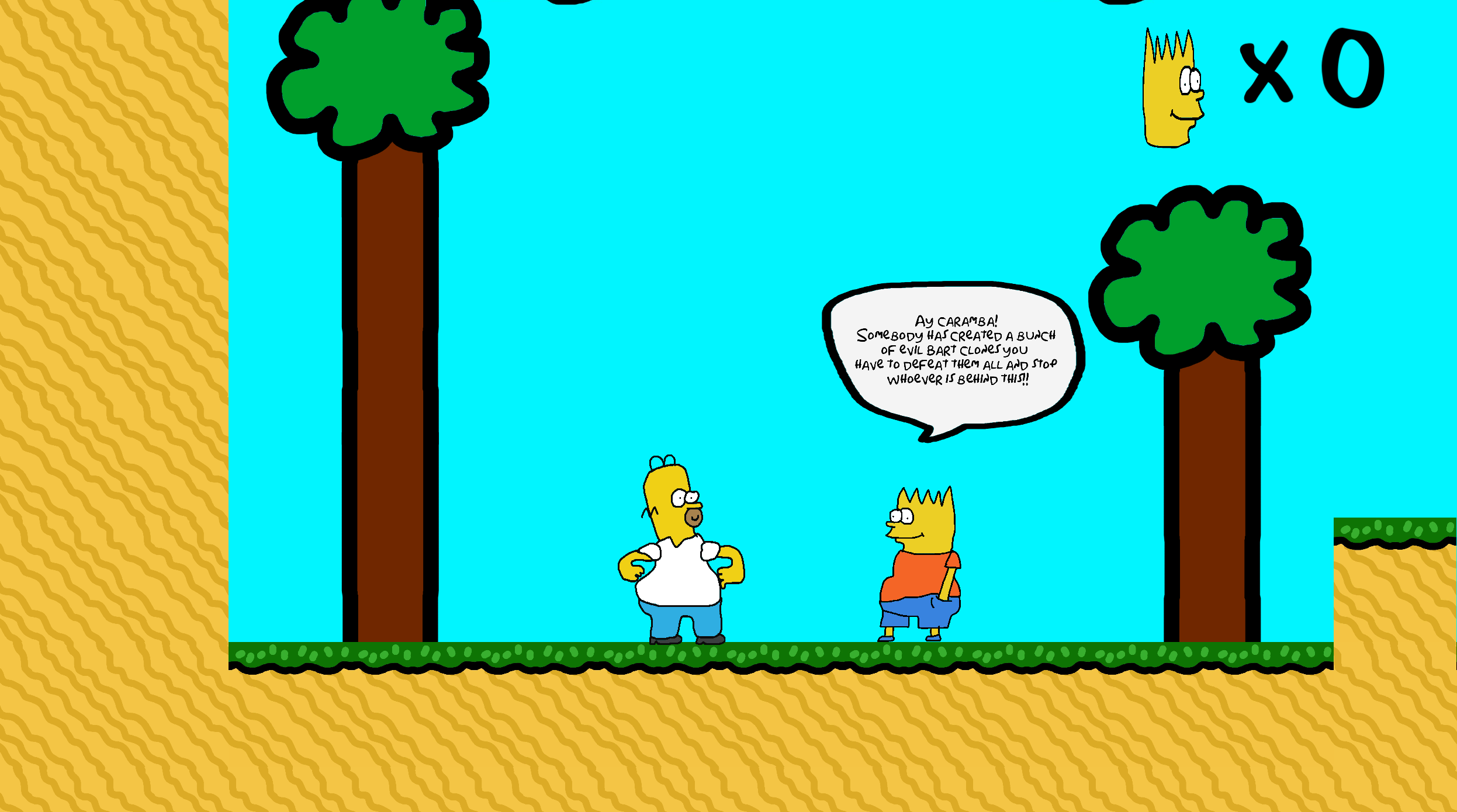 Screenshot 2 for Homer's Great Adventure