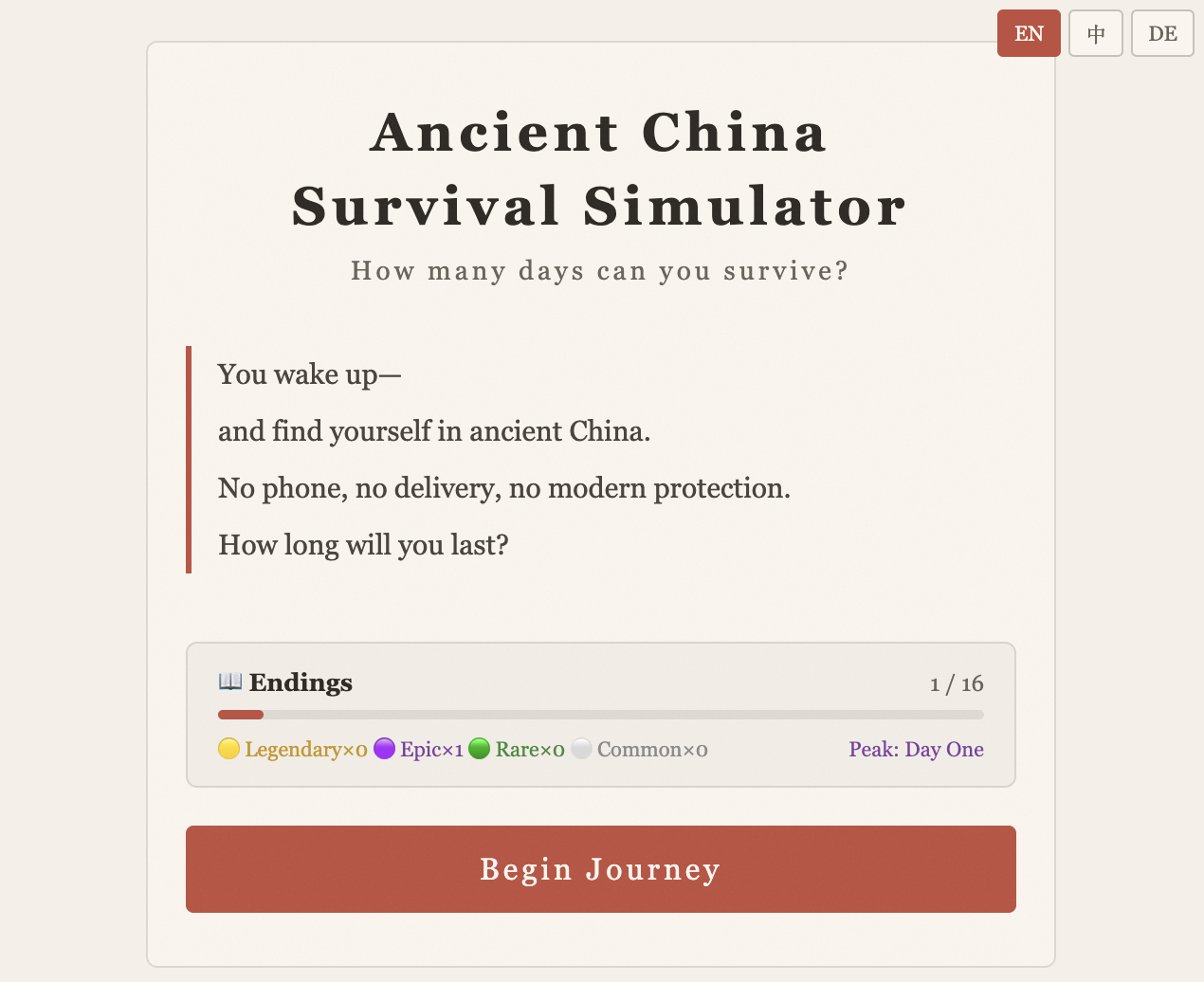 Ancient Survival by Anchorspace