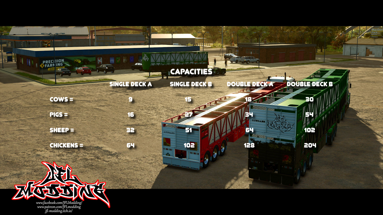 Screenshot 6 for FS25 Rytrans Cattle Trailers