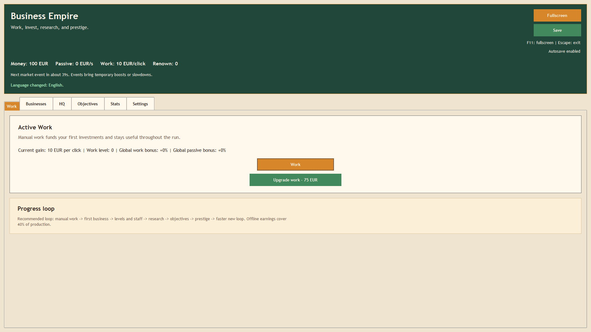 Screenshot 2 for BusinessEmpire