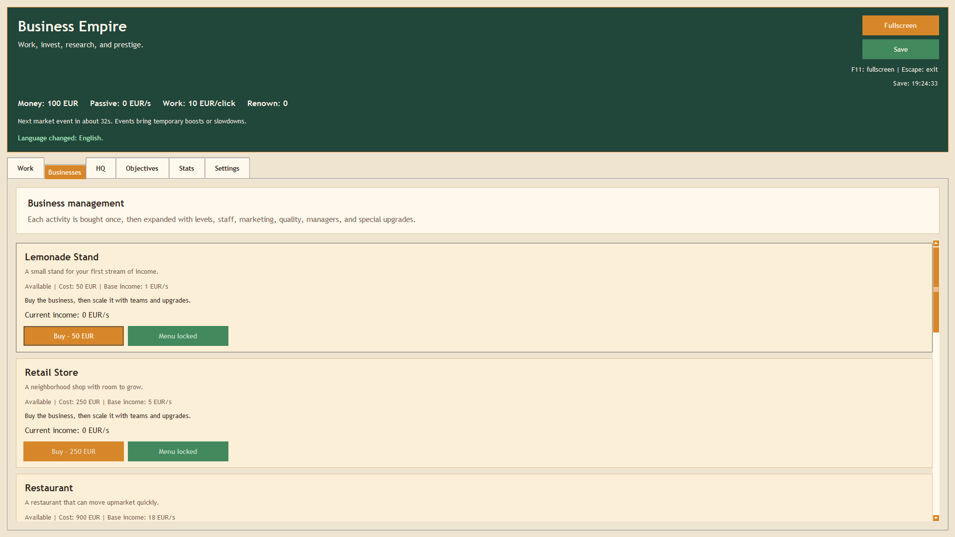 Screenshot 3 for BusinessEmpire