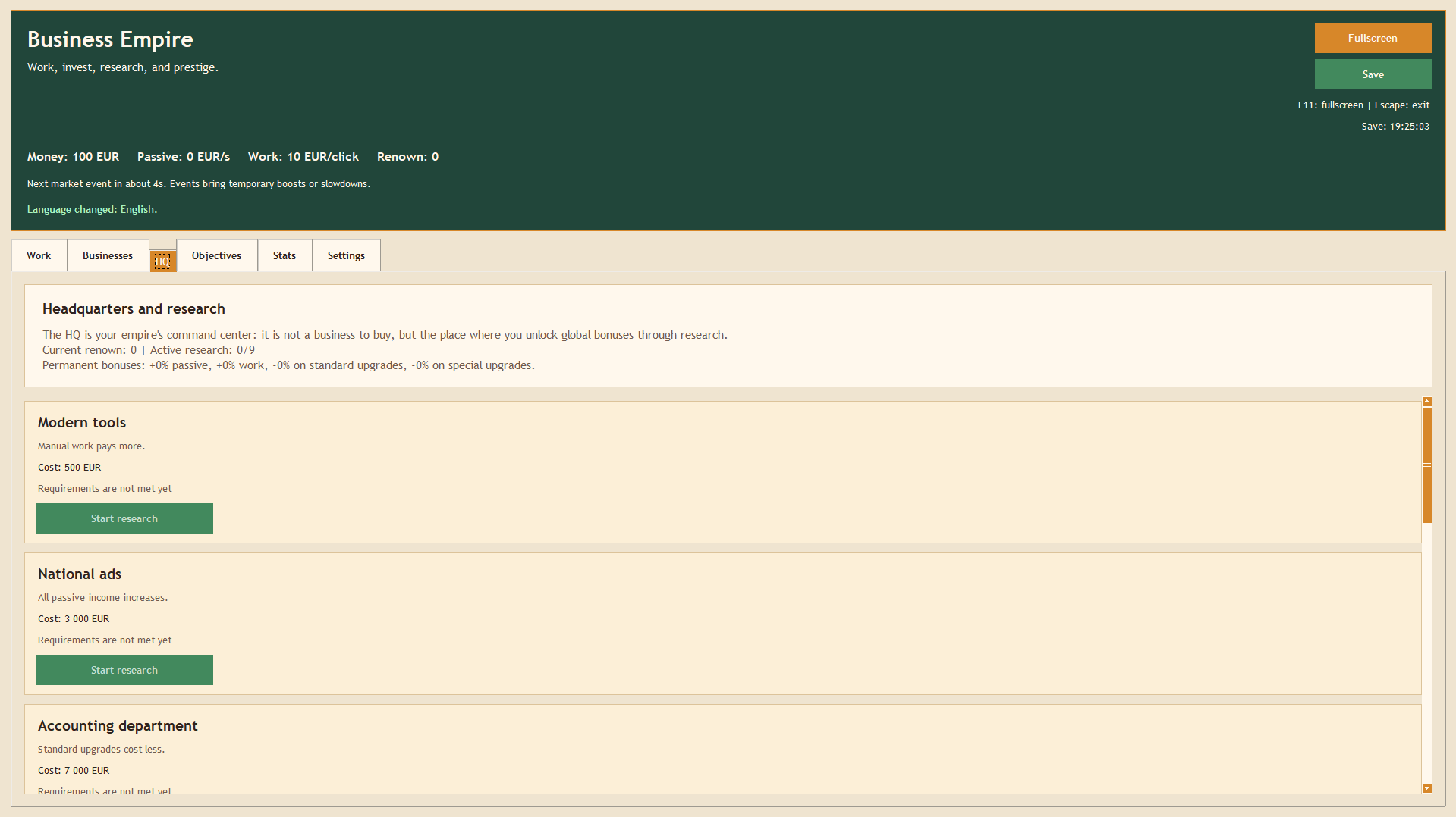 Screenshot 4 for BusinessEmpire