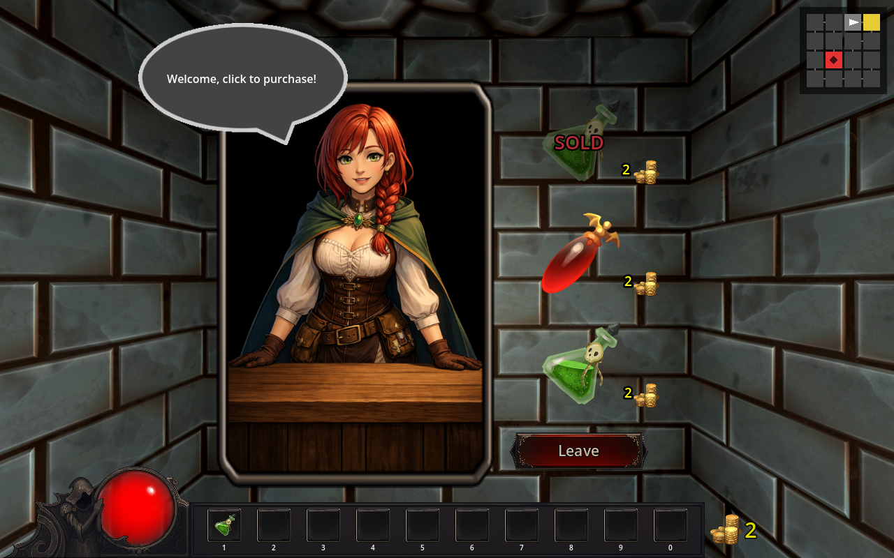 Screenshot 4 for Not So? Lucky Dungeon