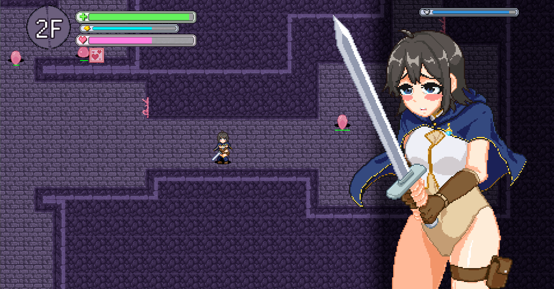 Screenshot 2 for [NSFW-Demo]The Lewd Trap Tower: A Secretly Perverted Rookie Adventurer
