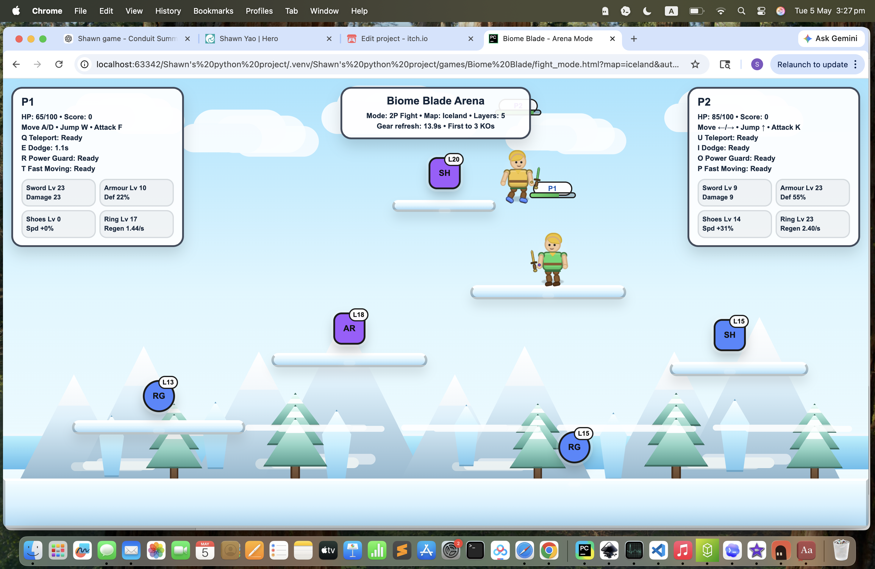 Screenshot 3 for Biome Blade2! ! ! A fresh new update to two - player game
