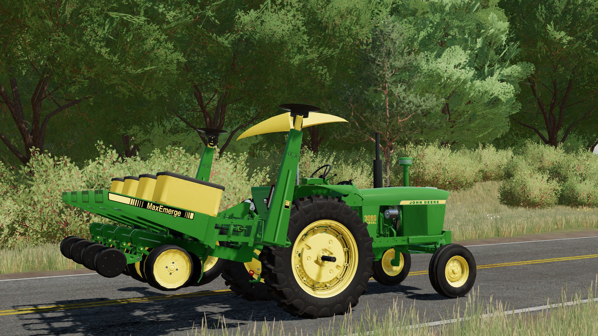 Screenshot 4 for John Deere 7100 and 7300 Planters - 30" RCR - FS22