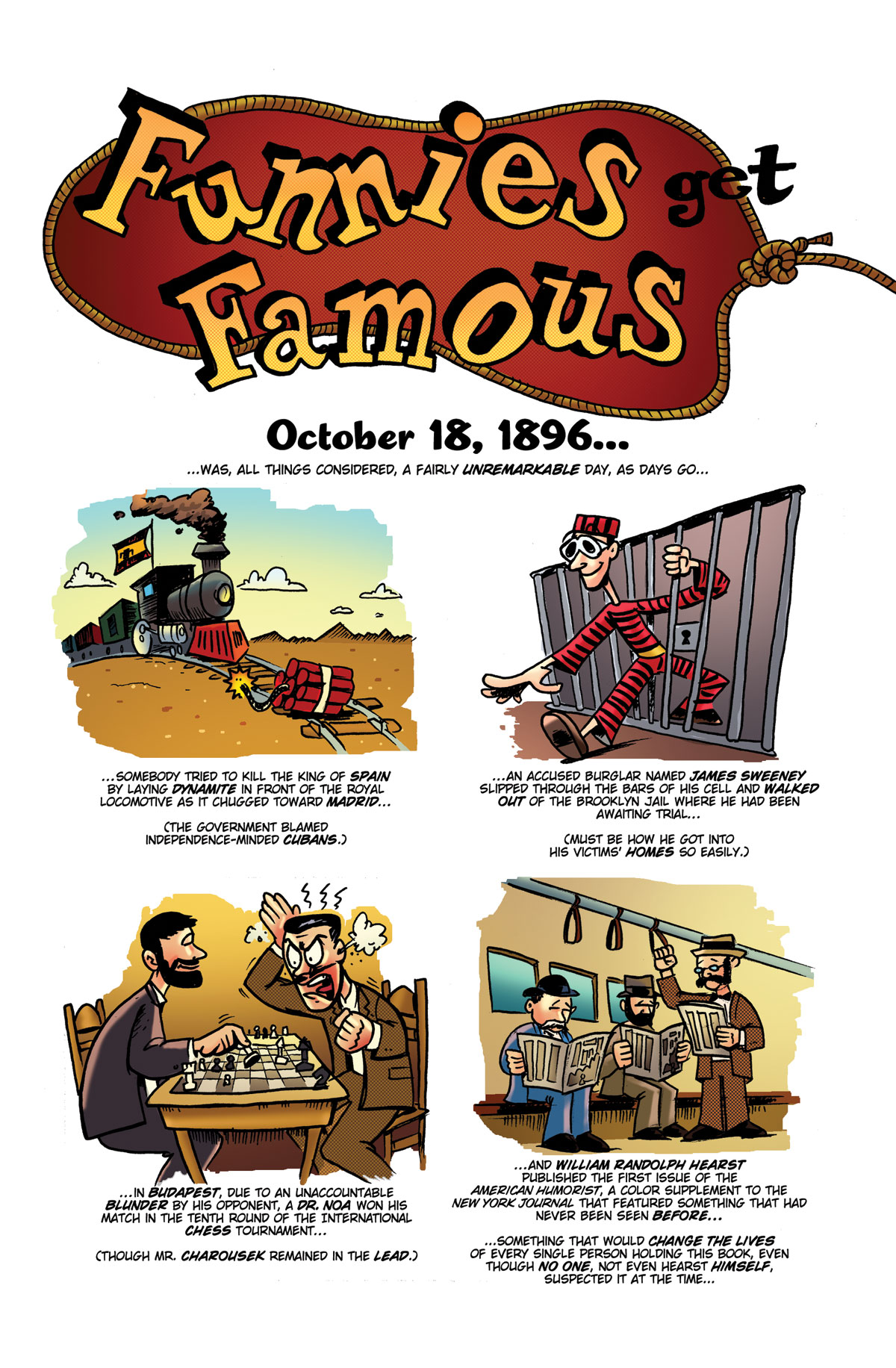 The Comic Book History of Comics by Evil Twin Comics