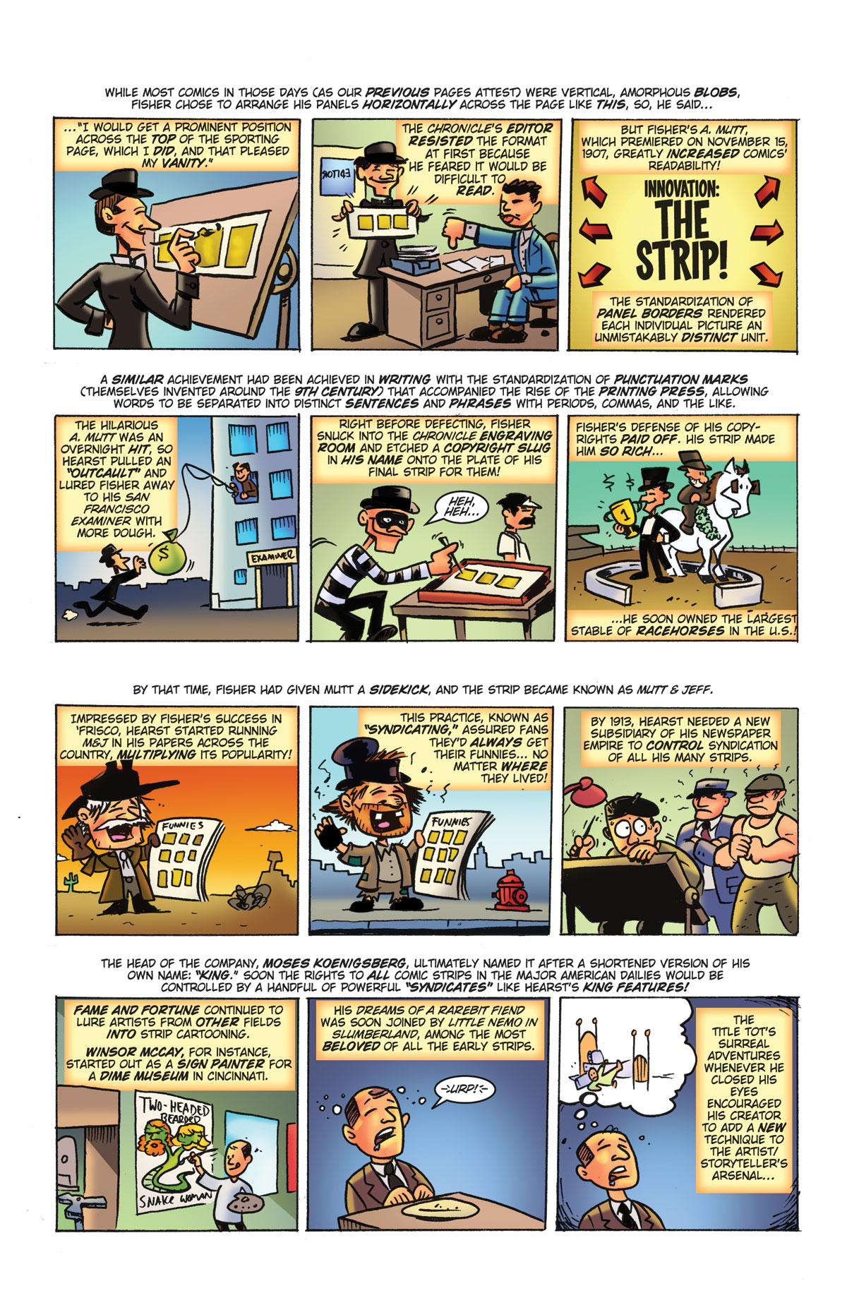 The Comic Book History of Comics by Evil Twin Comics
