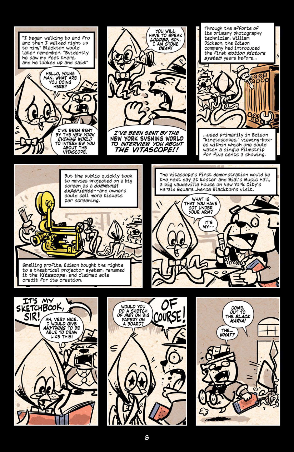 The Comic Book History of Animation by Evil Twin Comics