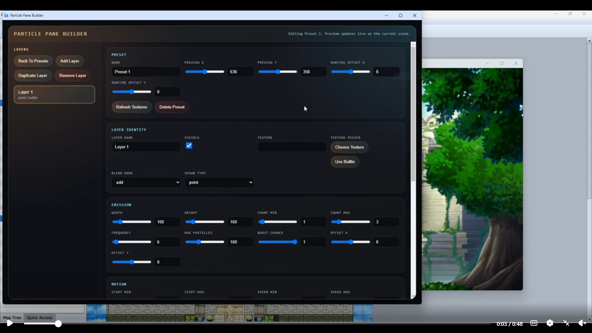 ARK456 ParticleBuilder Plugin RPG Maker MZ by SLYRAIN GAMES SRG