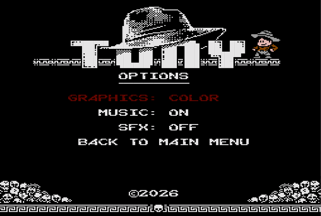 Screenshot 2 for TONY-Montezuma's Gold (NES,Pegasus, Dendy)