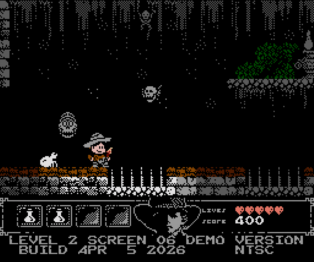 Screenshot 4 for TONY-Montezuma's Gold (NES,Pegasus, Dendy)