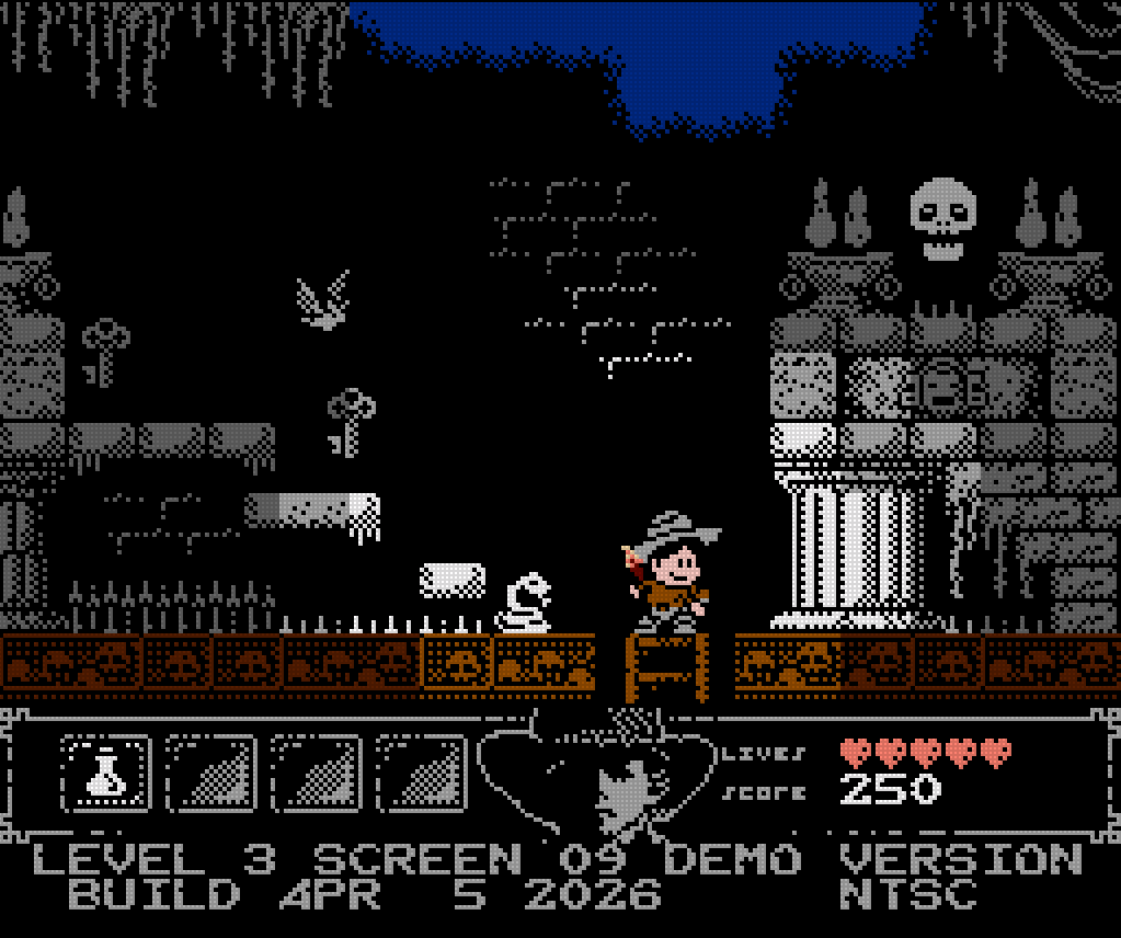 Screenshot 5 for TONY-Montezuma's Gold (NES,Pegasus, Dendy)