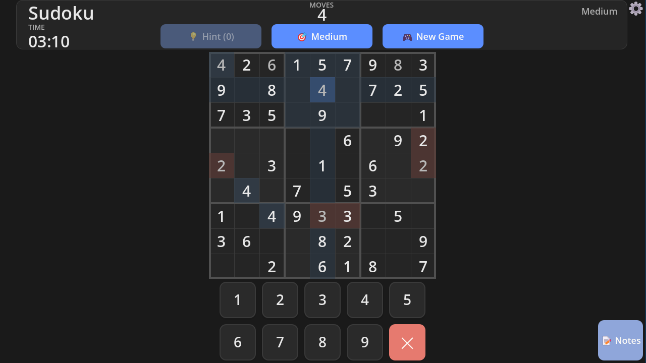 Screenshot 4 for Sudoku