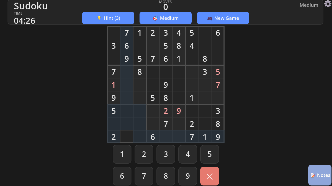 Screenshot 3 for Sudoku