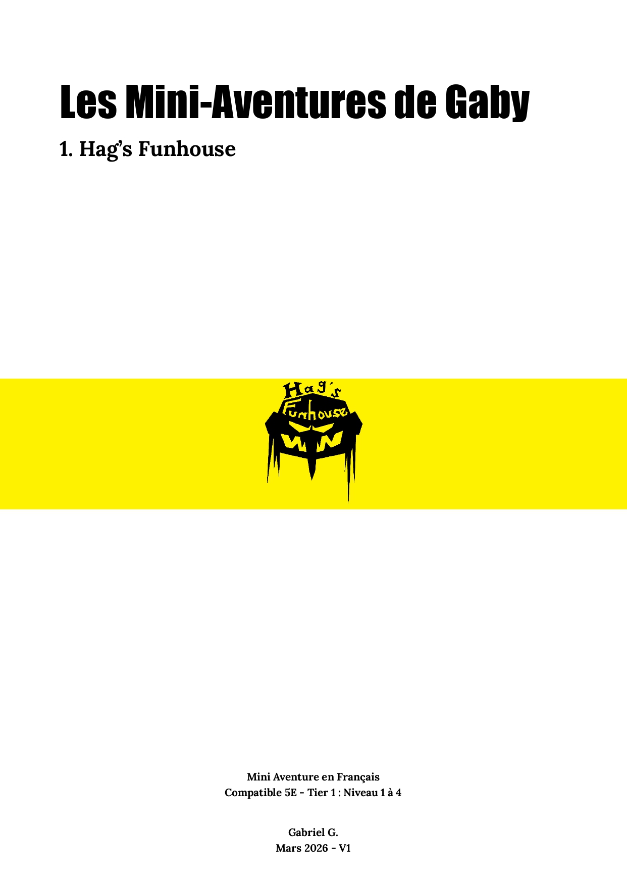 Screenshot 2 for Les Mini-Aventures de Gaby - T1 Hag’s Funhouse