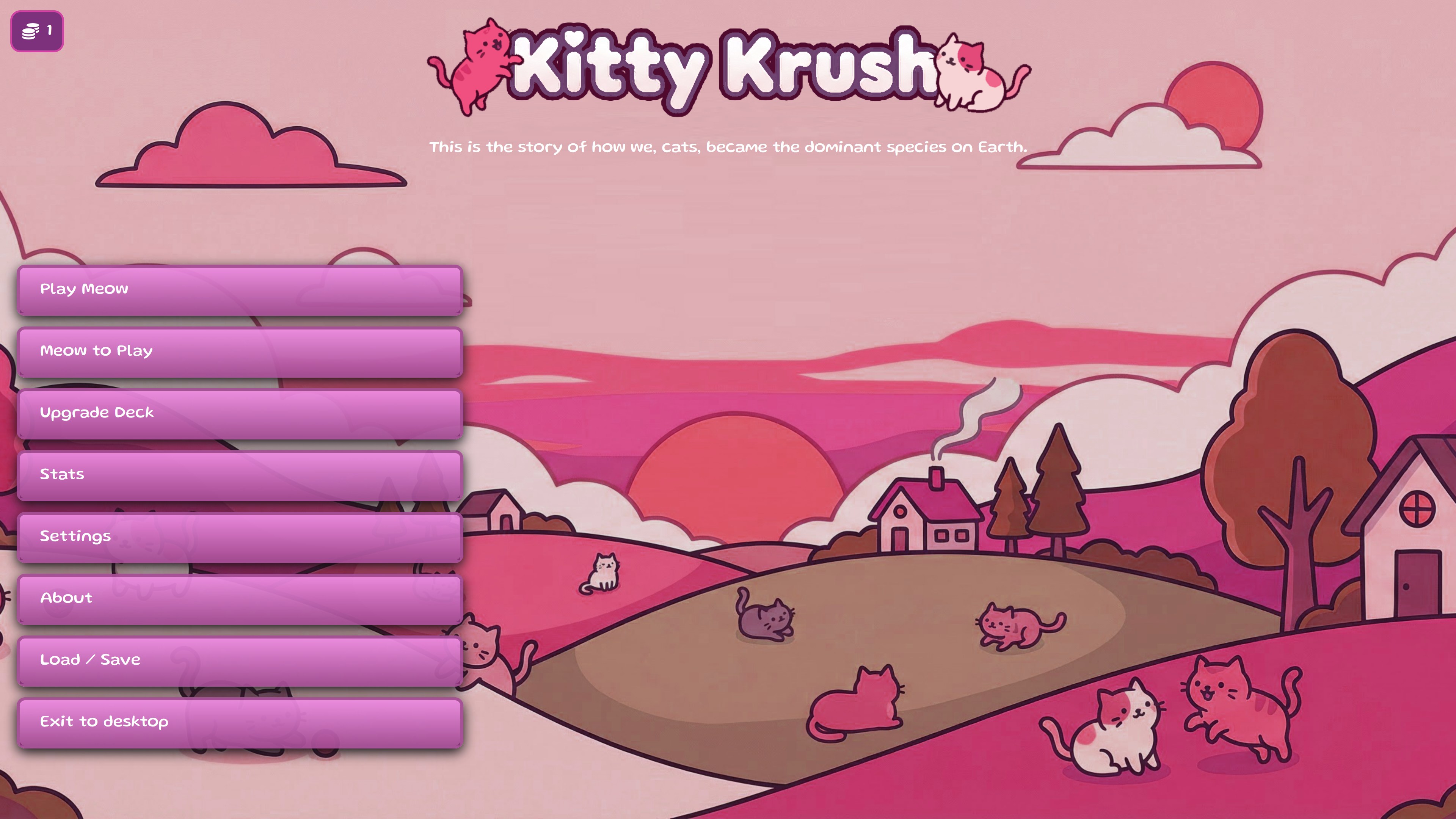 Kitty Krush: Cat Game by theslantedroom