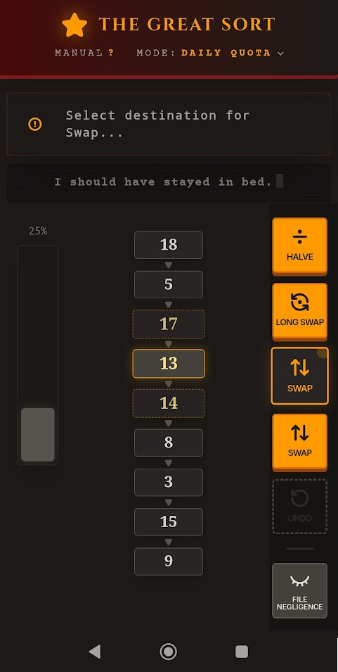The Great Sort by timeshapers