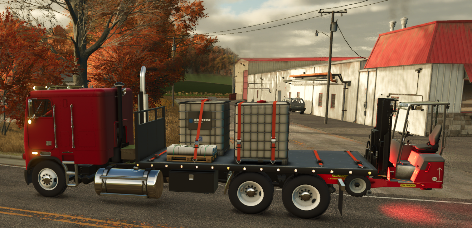 Screenshot 2 for Freightliner FLT Cabover for FS25