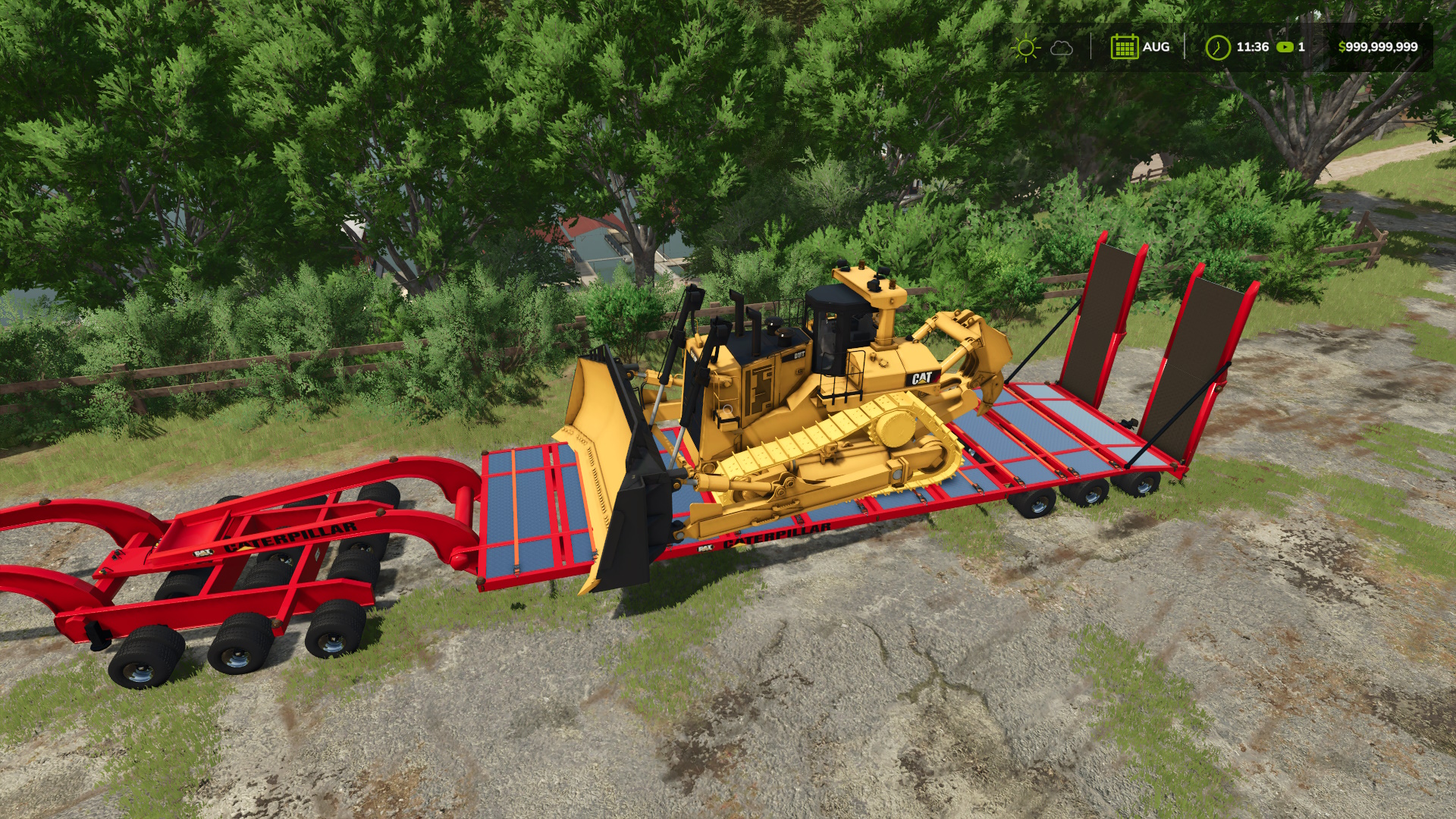 Screenshot 4 for FS25_Cat_D11T