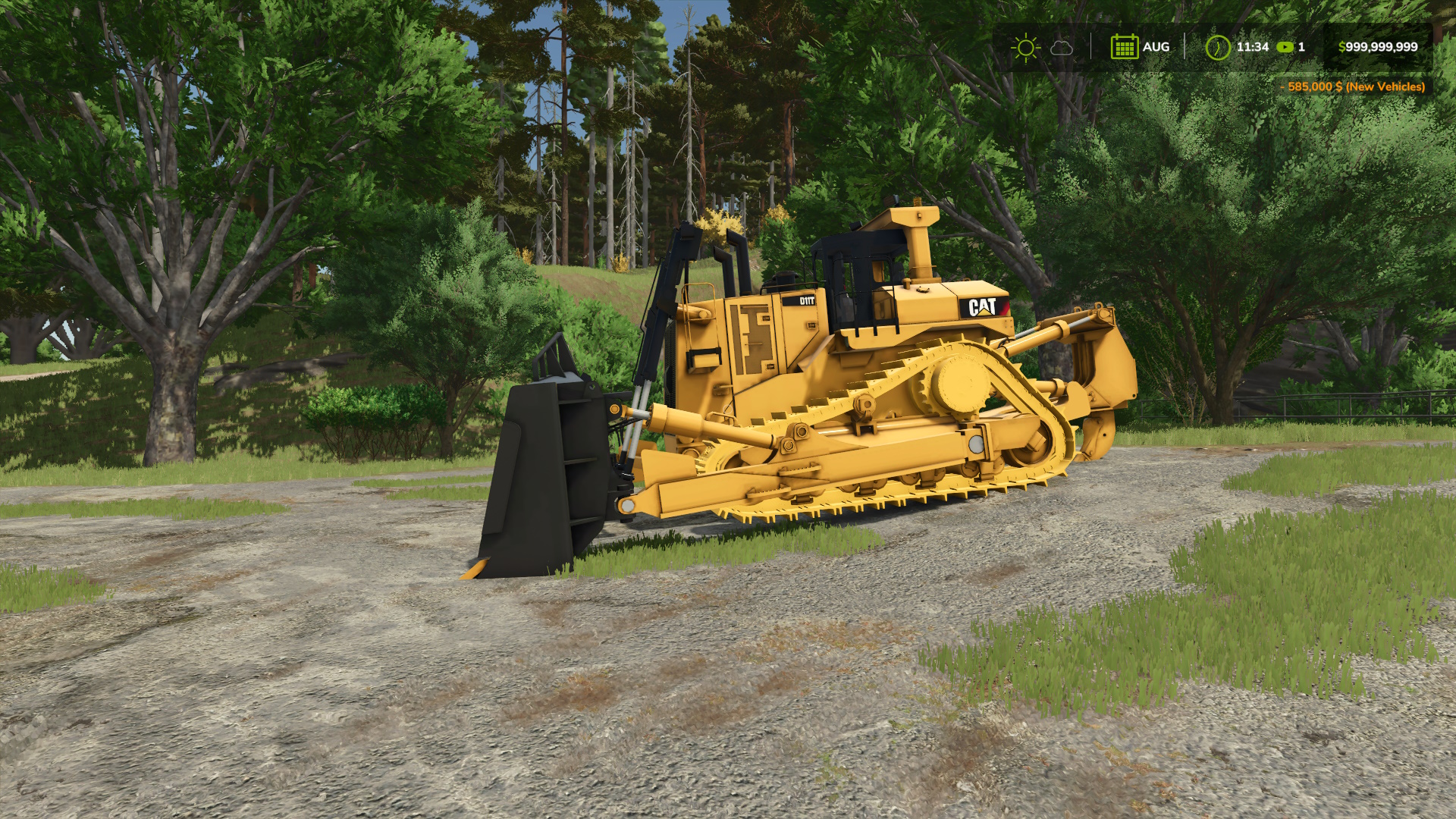 Screenshot 2 for FS25_Cat_D11T