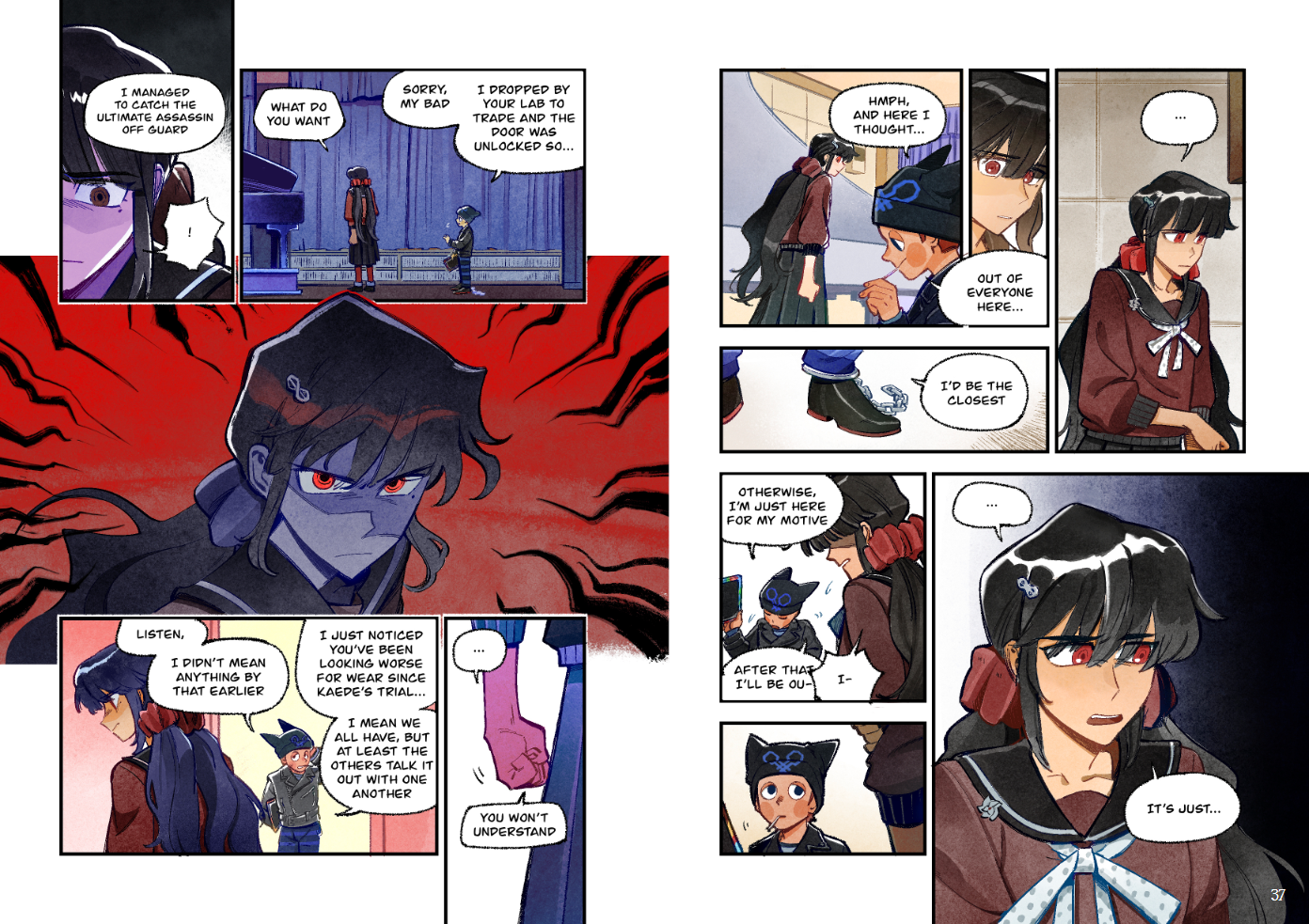 Screenshot 3 for Requiem: A Harukawa Maki Zine