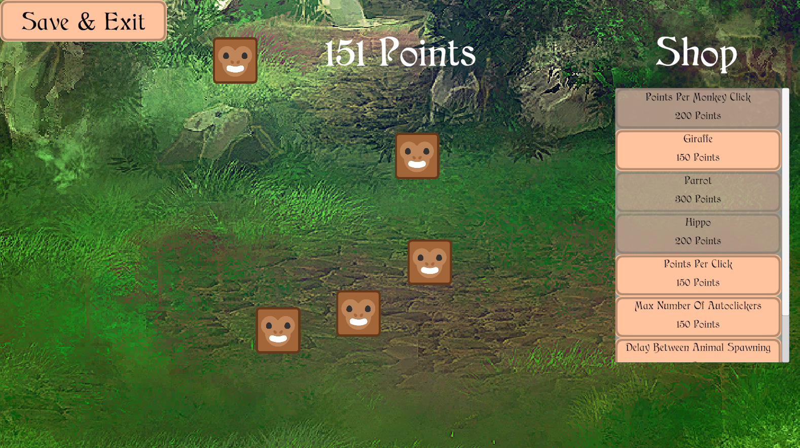Screenshot 2 for Animal Squares Clicker