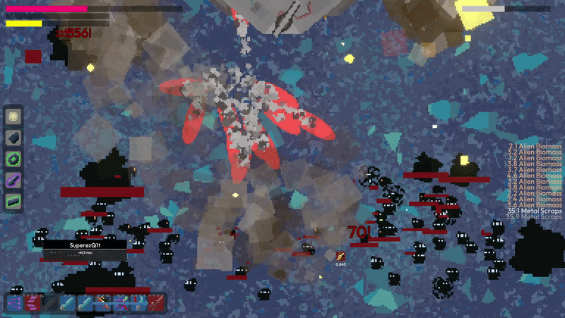 Screenshot 2 for Null Orbit - Roguelite Space Shooter