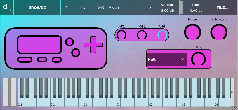 Screenshot 2 for RomplerBox- A 90s Rompler for Modern Musicians