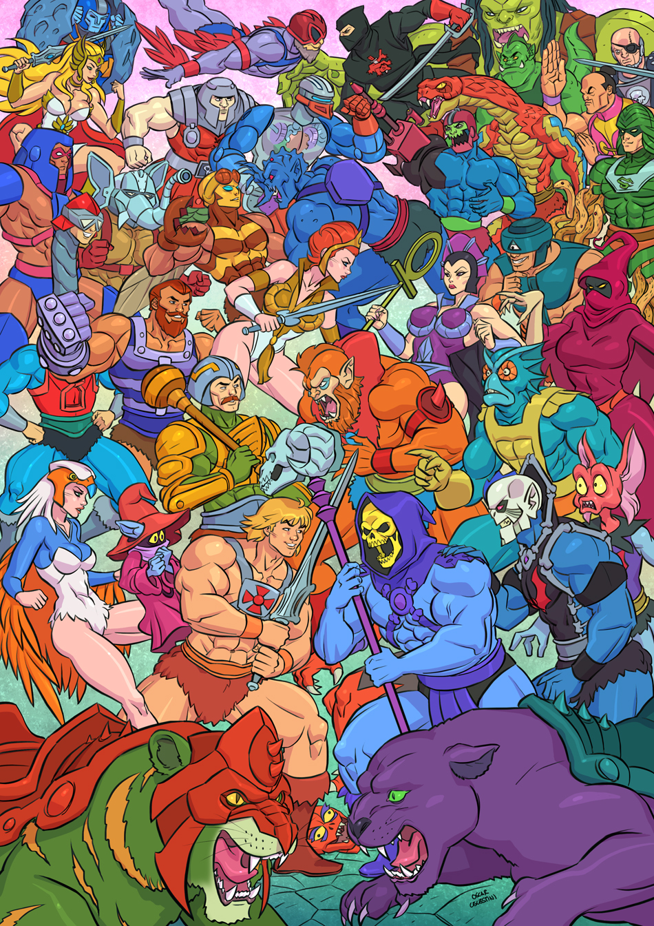 Screenshot 2 for Masters of the Universe FREE HD printable artwork
