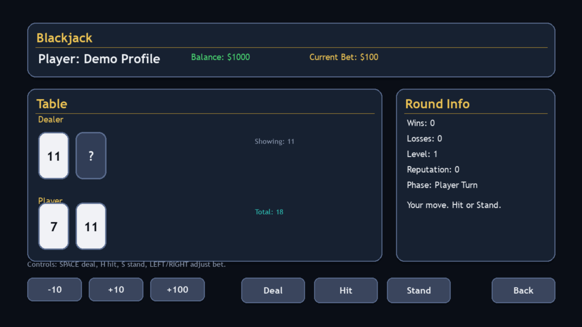Screenshot 3 for Neon Ledger (casino sim)