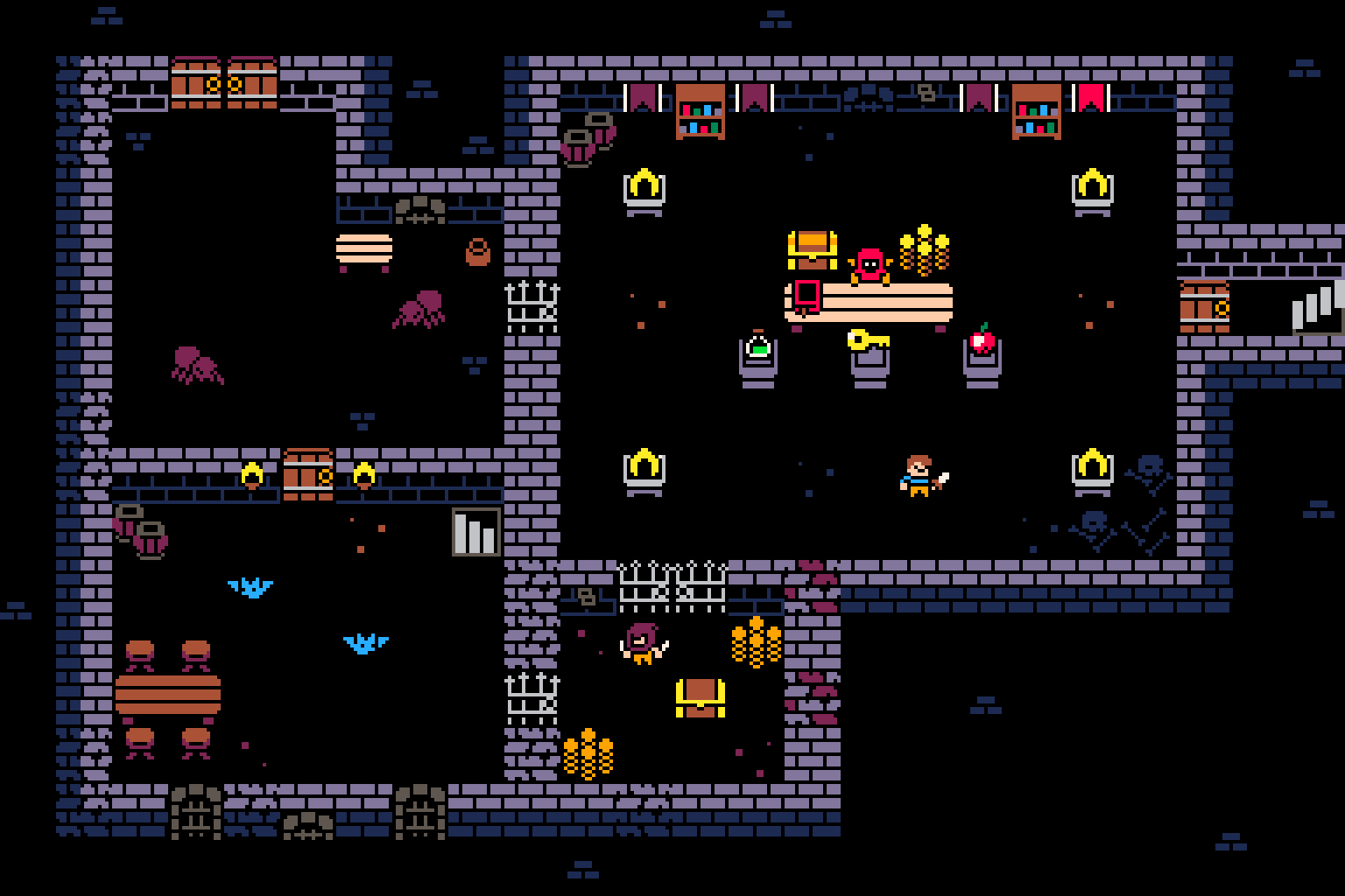 One Bit Assets MICRO ROGUES: DUNGEON (1-BIT ASSET PACK) by Nagasakeyyy