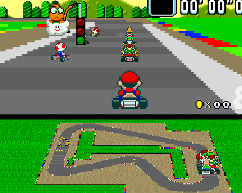 Screenshot 2 for Mario Kart recreation from scratch