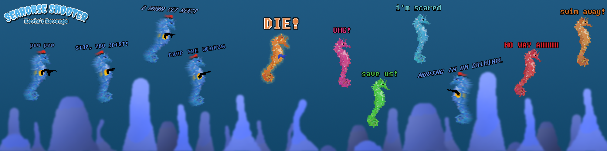 Seahorse Shooter: Kevin's Revenge