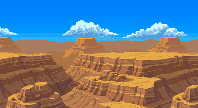 Cute Desert Platformer – 2D Pixel Art Asset Pack by Pozac
