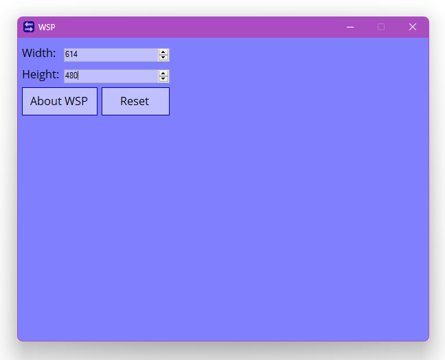 WSP (Window Size Previewer) by Koko Studios