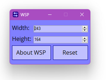 WSP (Window Size Previewer) by Koko Studios