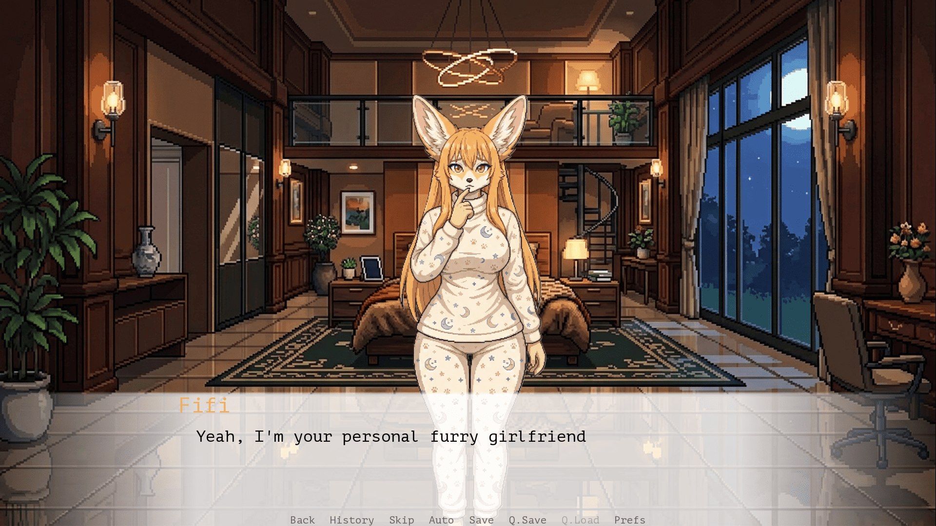 Screenshot 2 for A Furry Wish [Demo]