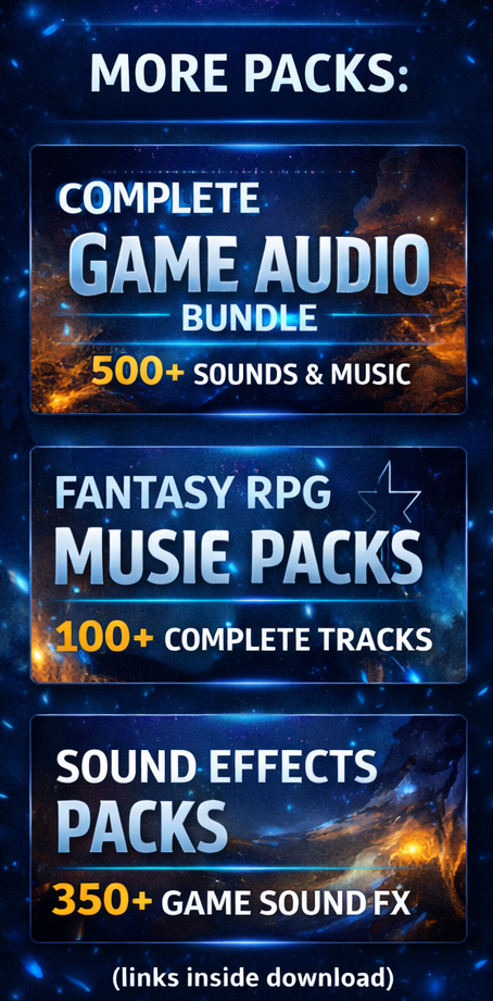 FREE Game Audio Starter Pack – Music & SFX for Games by PixelLoops Studio