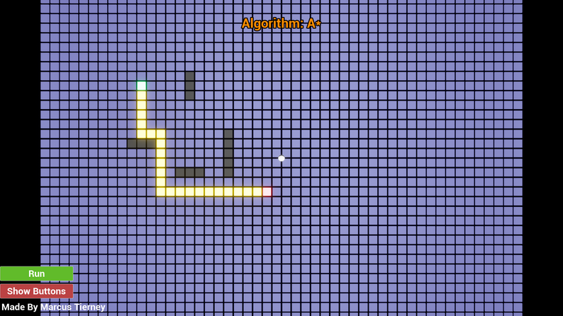 Pathfinding Visualizer by marcustierney