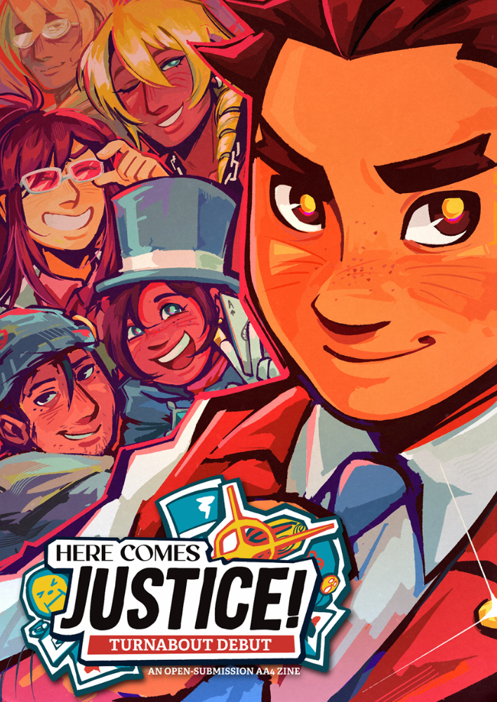 Screenshot 2 for Here Comes Justice! Turnabout Debut Zine